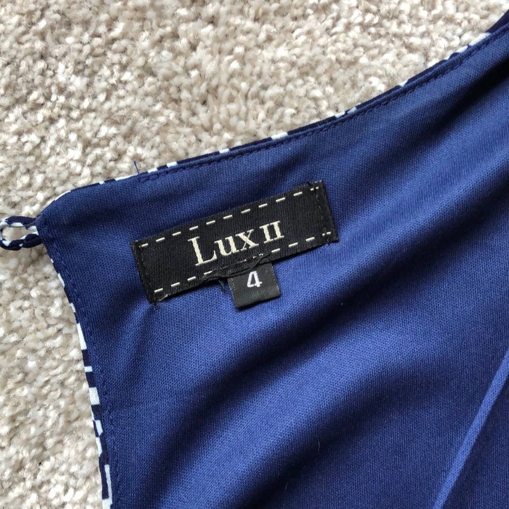 Cold Shoulder Patterned Dress - image 7